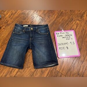 Kut from the Kloth Catherine boyfriend shorts size 0